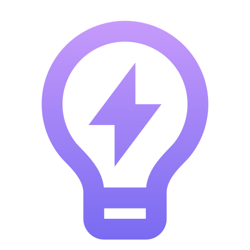 Lightbulb Generic Gradient icon