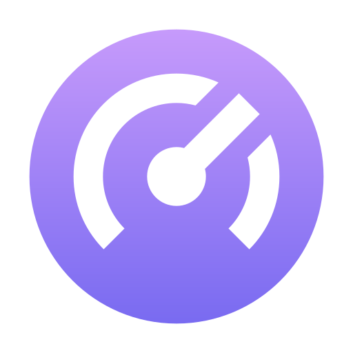 tachimetro Generic Flat Gradient icona