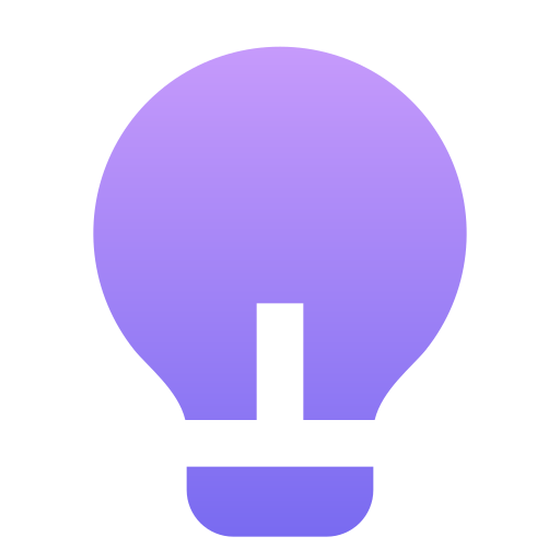 Lightbulb Generic Flat Gradient icon