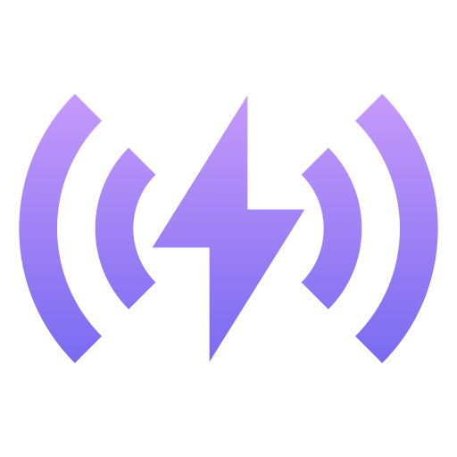 Wireless charging Generic Gradient icon