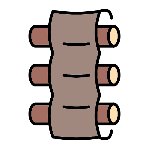 갈비 살 Generic Outline Color icon