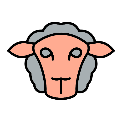 子羊 Generic Outline Color icon
