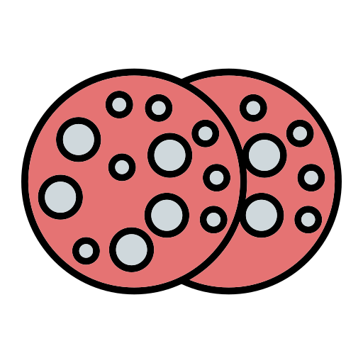 Pepperoni Generic Outline Color icon