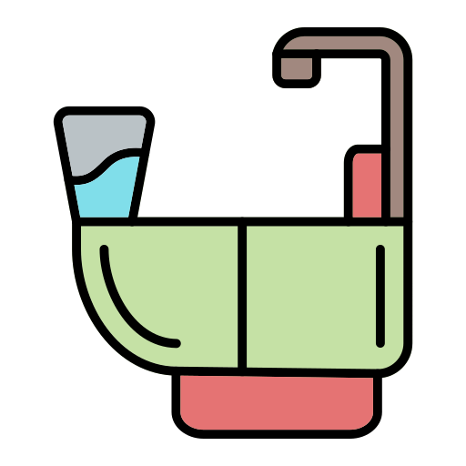 싱크대 Generic Outline Color icon