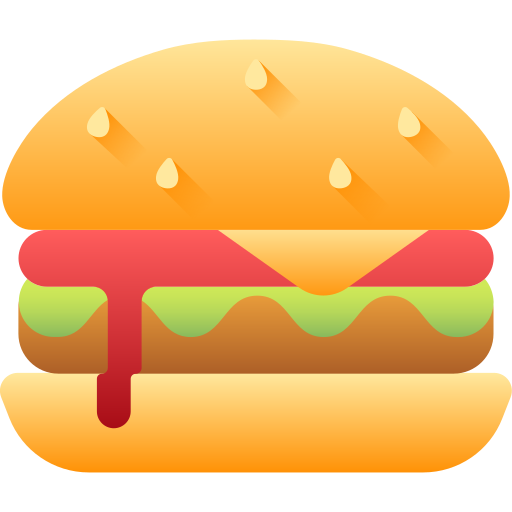 バーガー Generic Flat Gradient icon