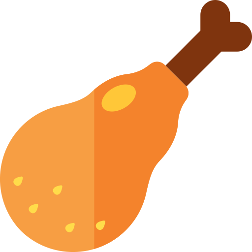 pollo frito Generic Flat icono