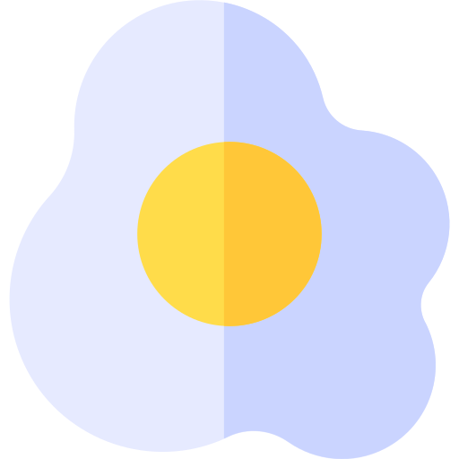 Fried egg Generic Flat icon