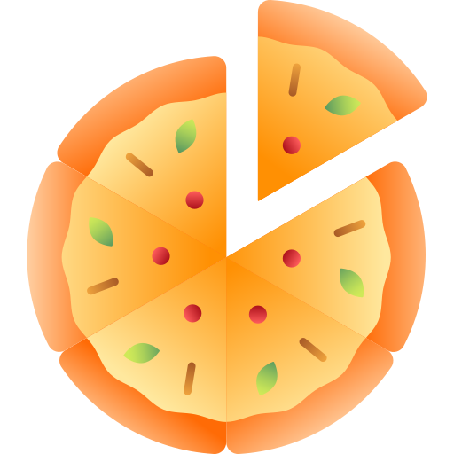 pizza Generic Flat Gradient icona