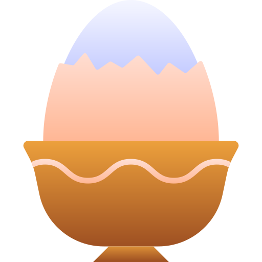 huevo duro Generic Flat Gradient icono
