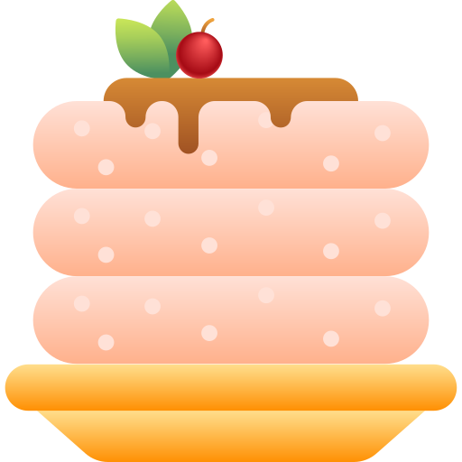 Pancake Generic Flat Gradient icon