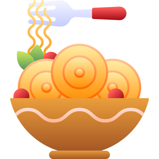 spaghetti Generic Flat Gradient icon