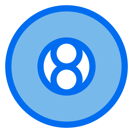 ビリヤード Generic Blue icon