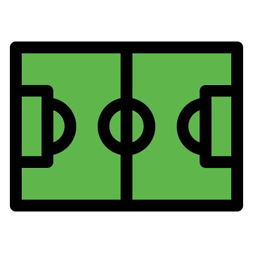 フットボール Generic Outline Color icon