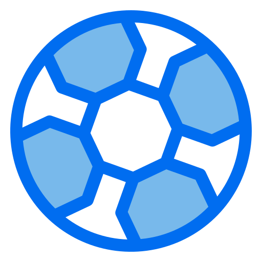 Мяч Generic Blue иконка
