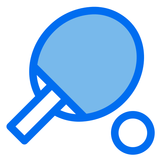 卓球 Generic Blue icon
