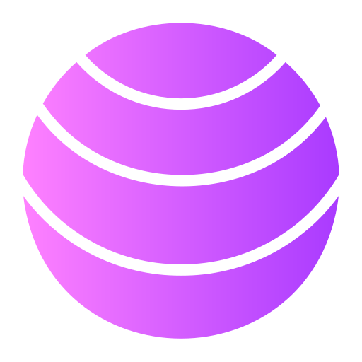 Fitball Generic Flat Gradient icono