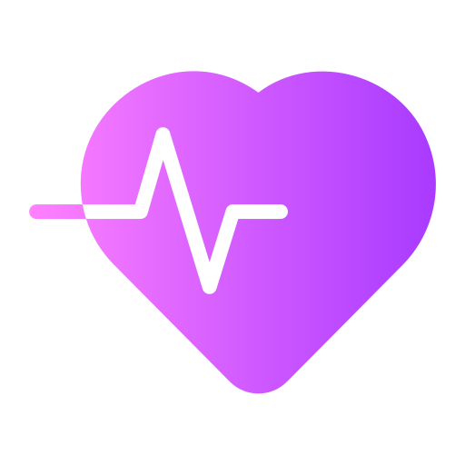 ritmo cardiaco Generic Flat Gradient icono