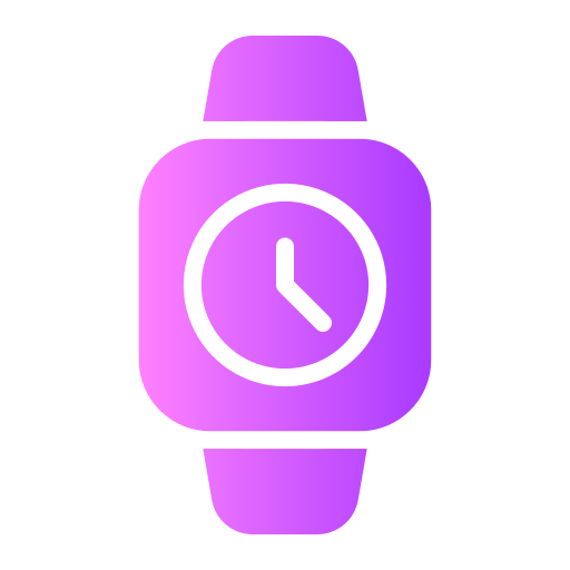 inteligentny zegarek Generic Flat Gradient ikona