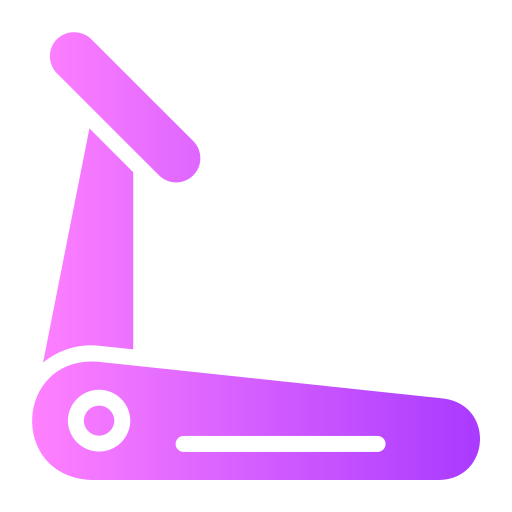 Treadmill Generic Flat Gradient icon