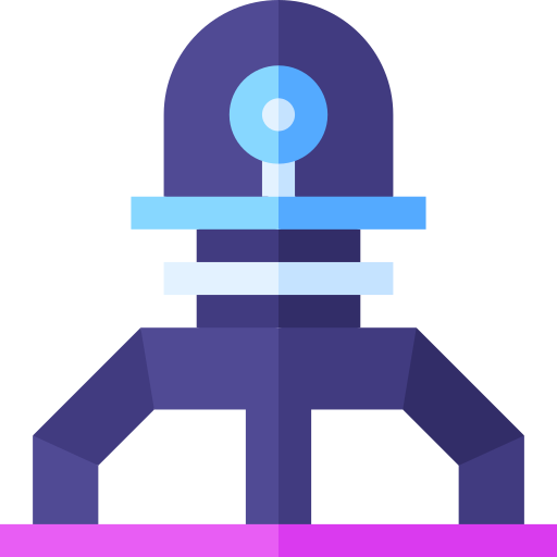 nanoroboter Basic Straight Flat icon