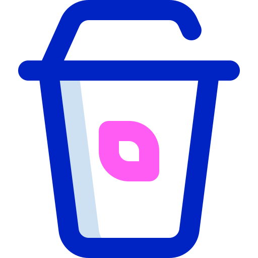 Paper cup Super Basic Orbit Color icon