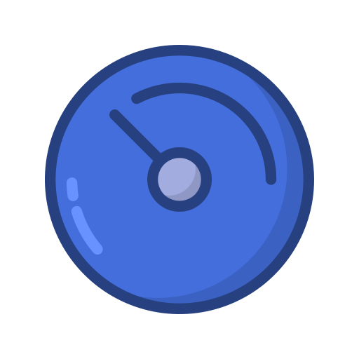 속도계 Generic Blue icon