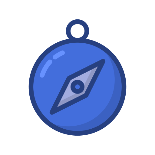探検 Generic Blue icon