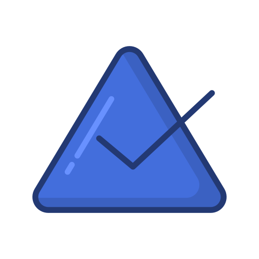 liste de contrôle Generic Blue Icône