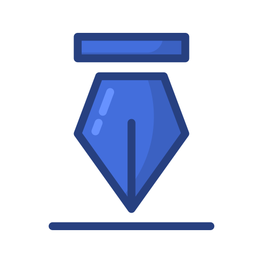 텍스트 Generic Blue icon