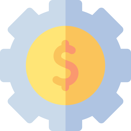 zarządzanie pieniędzmi Basic Rounded Flat ikona