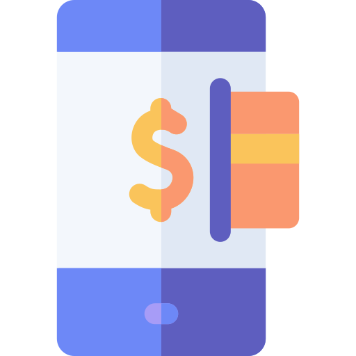 Online payment Basic Rounded Flat icon