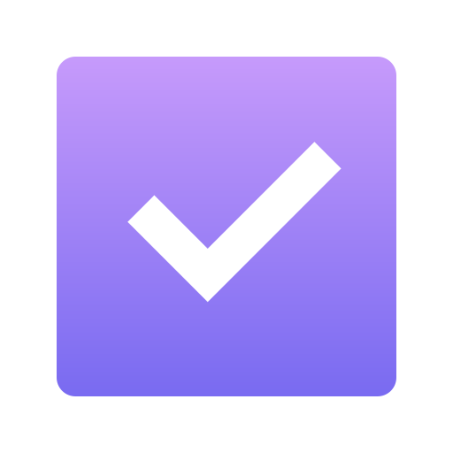 チェックボックス Generic Flat Gradient icon