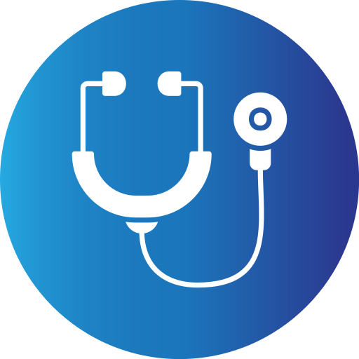 聴診器 Generic Blue icon