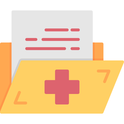 krankengeschichte Generic Flat icon