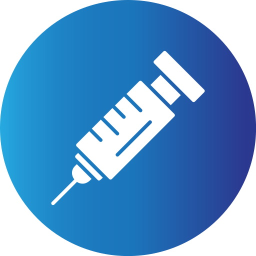 Syringe Generic Blue icon