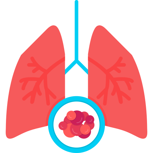 cancro ai polmoni Generic Flat icona
