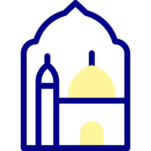 Ramadan Detailed Mixed Lineal color icon