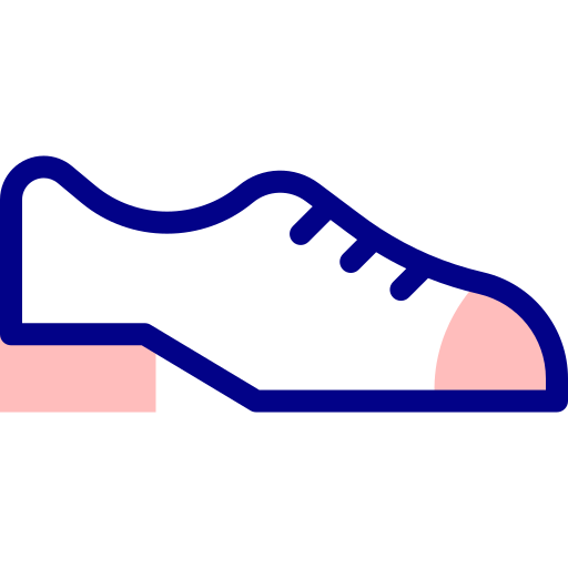 신발 Detailed Mixed Lineal color icon