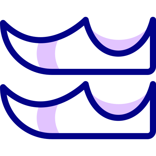 khussa Detailed Mixed Lineal color Ícone