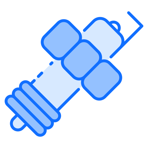 Spark plug Generic Blue icon