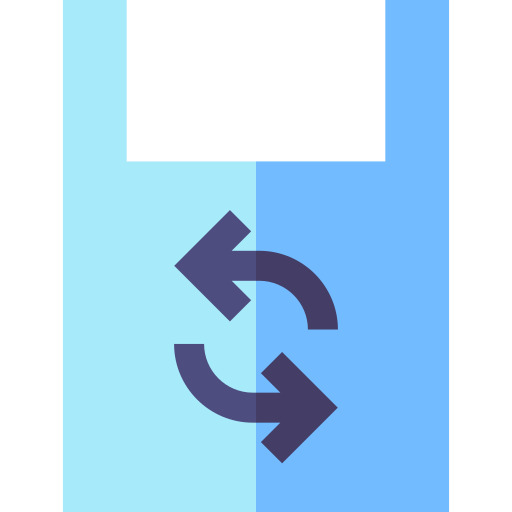 リサイクルバッグ Basic Straight Flat icon