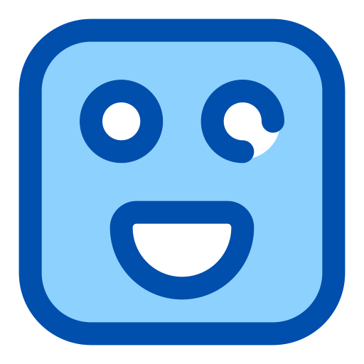 emoticon Generic Blue icoon