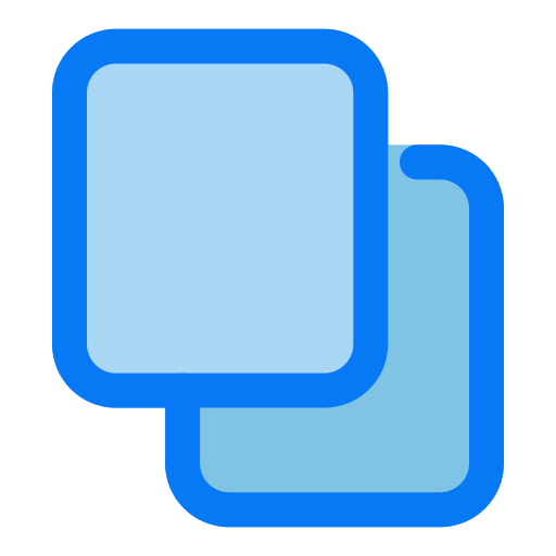 Copy Generic Outline Color icon