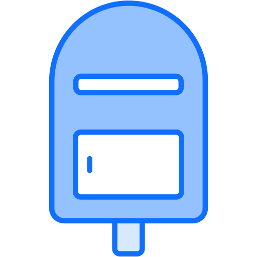 buzón Generic Blue icono
