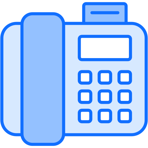 fax Generic Blue icono