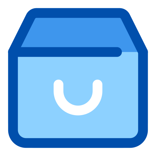 아카이브 Generic Blue icon