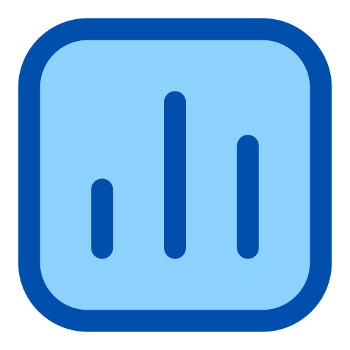 統計 Generic Blue icon