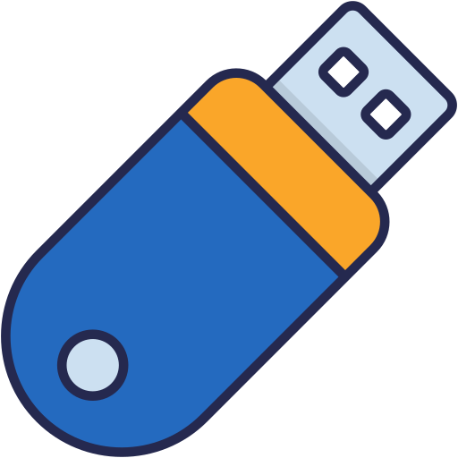 Usb Generic Outline Color icon