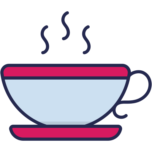 café Generic Outline Color icono