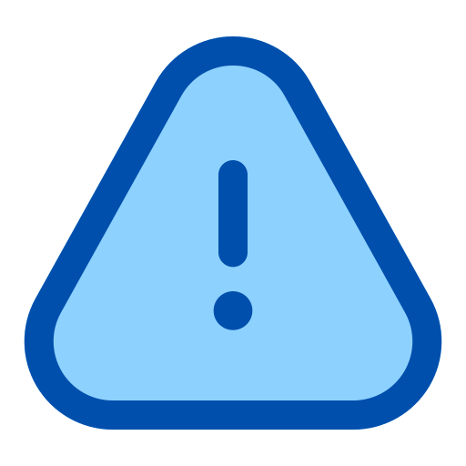警告 Generic Blue icon